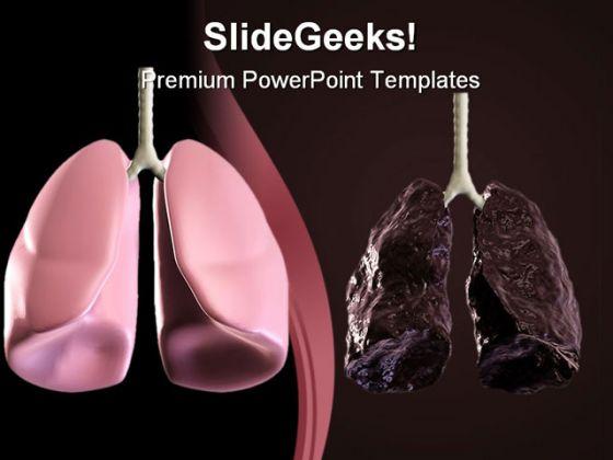 Detail Lung Powerpoint Template Free Nomer 52