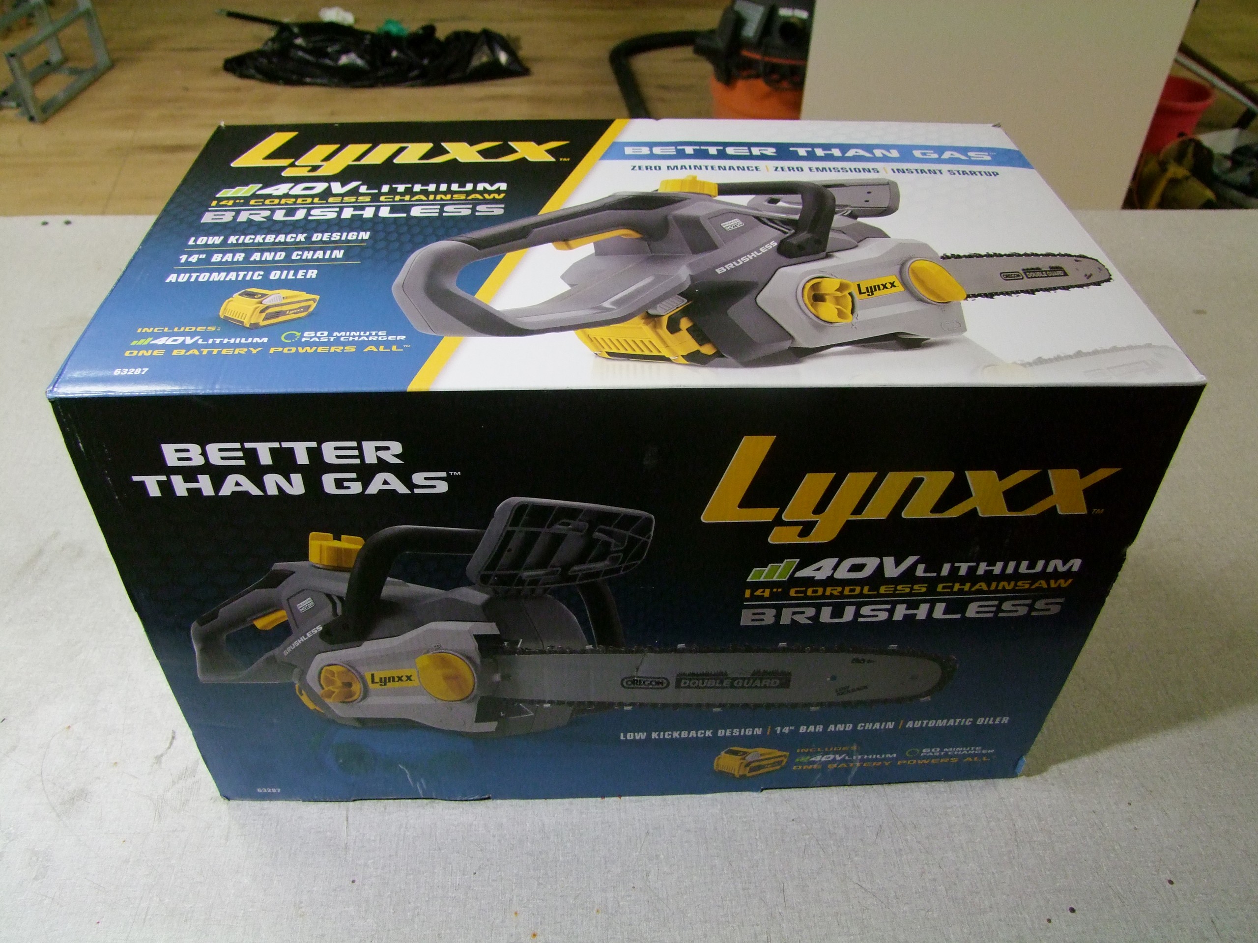 Detail Lynx Battery Chainsaw Nomer 6