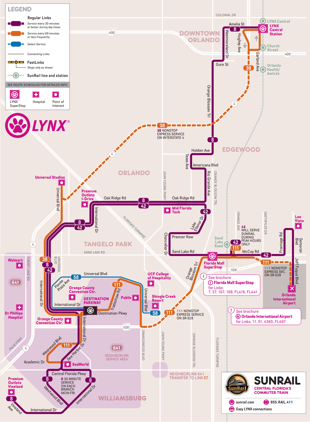 Detail Lynx Bus Routes 42 Nomer 11