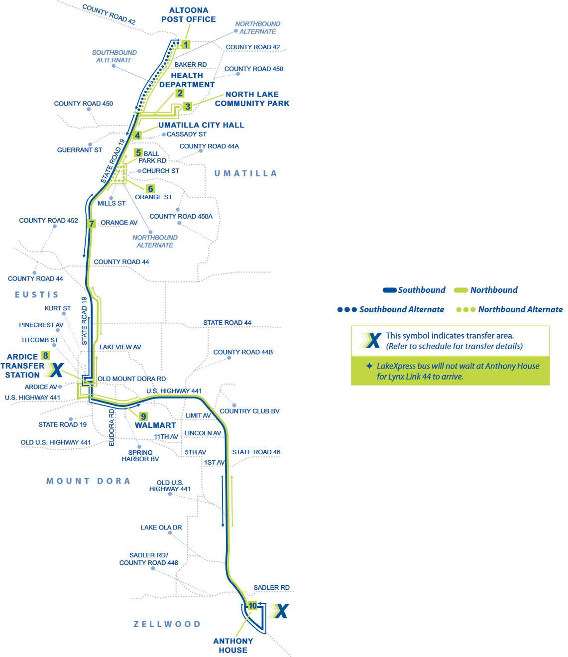 Detail Lynx Bus Routes 42 Nomer 25