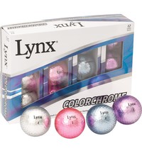 Lynx Color Chrome Golf Balls - KibrisPDR