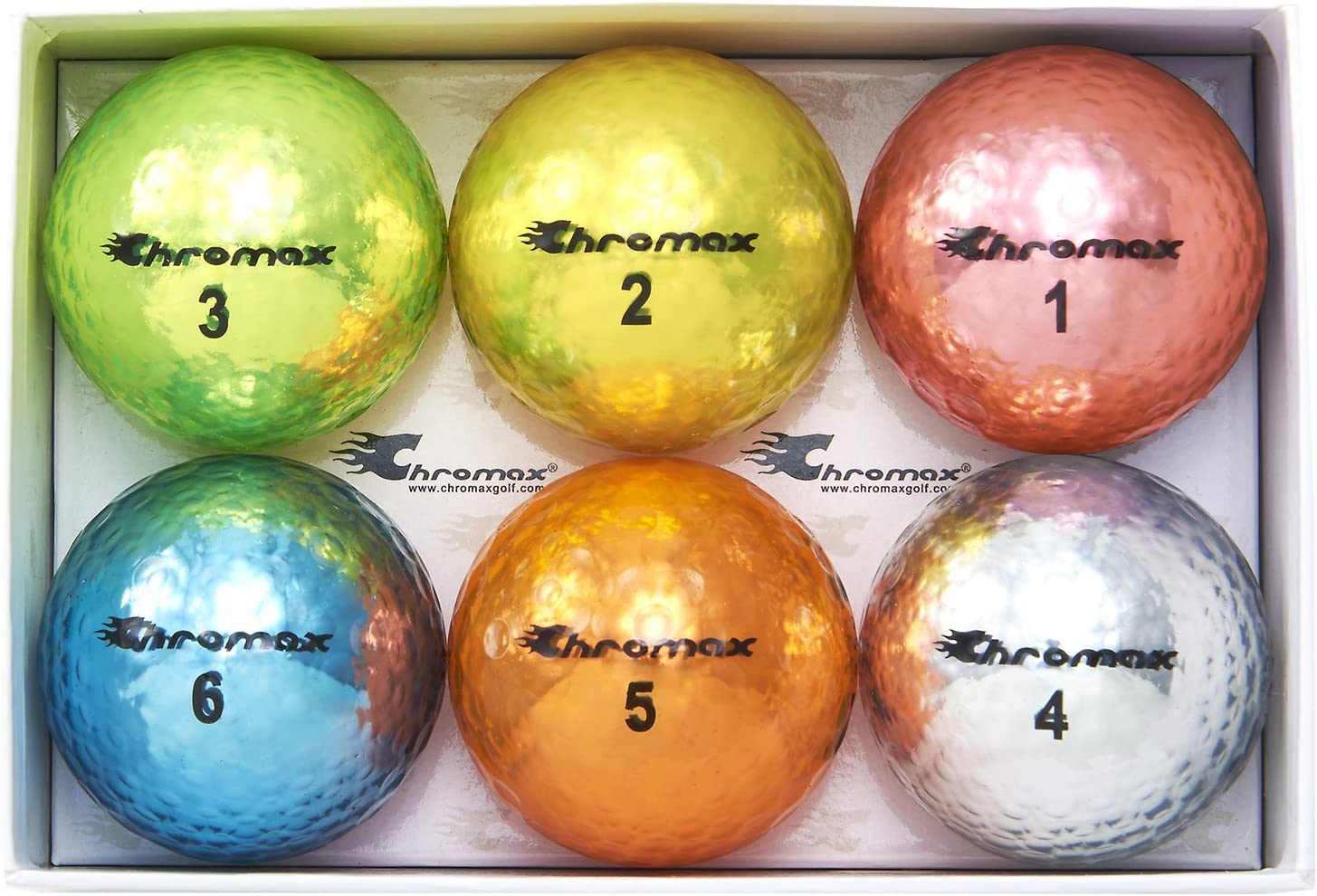 Detail Lynx Color Chrome Golf Balls Nomer 20