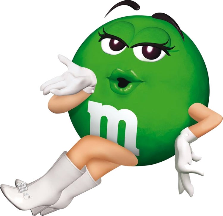 Detail M And M Character Names Nomer 6