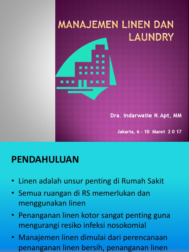 Detail Pengelolaan Laundry Rumah Sakit Nomer 40