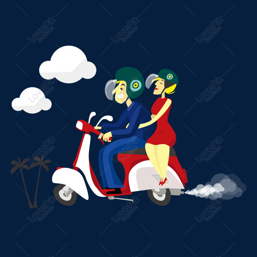 Detail Pengendara Motor Vector Nomer 18