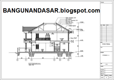 Pengertian Gambar Potongan - KibrisPDR