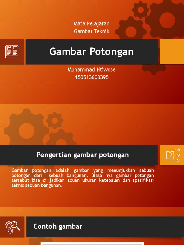 Detail Pengertian Gambar Potongan Nomer 20