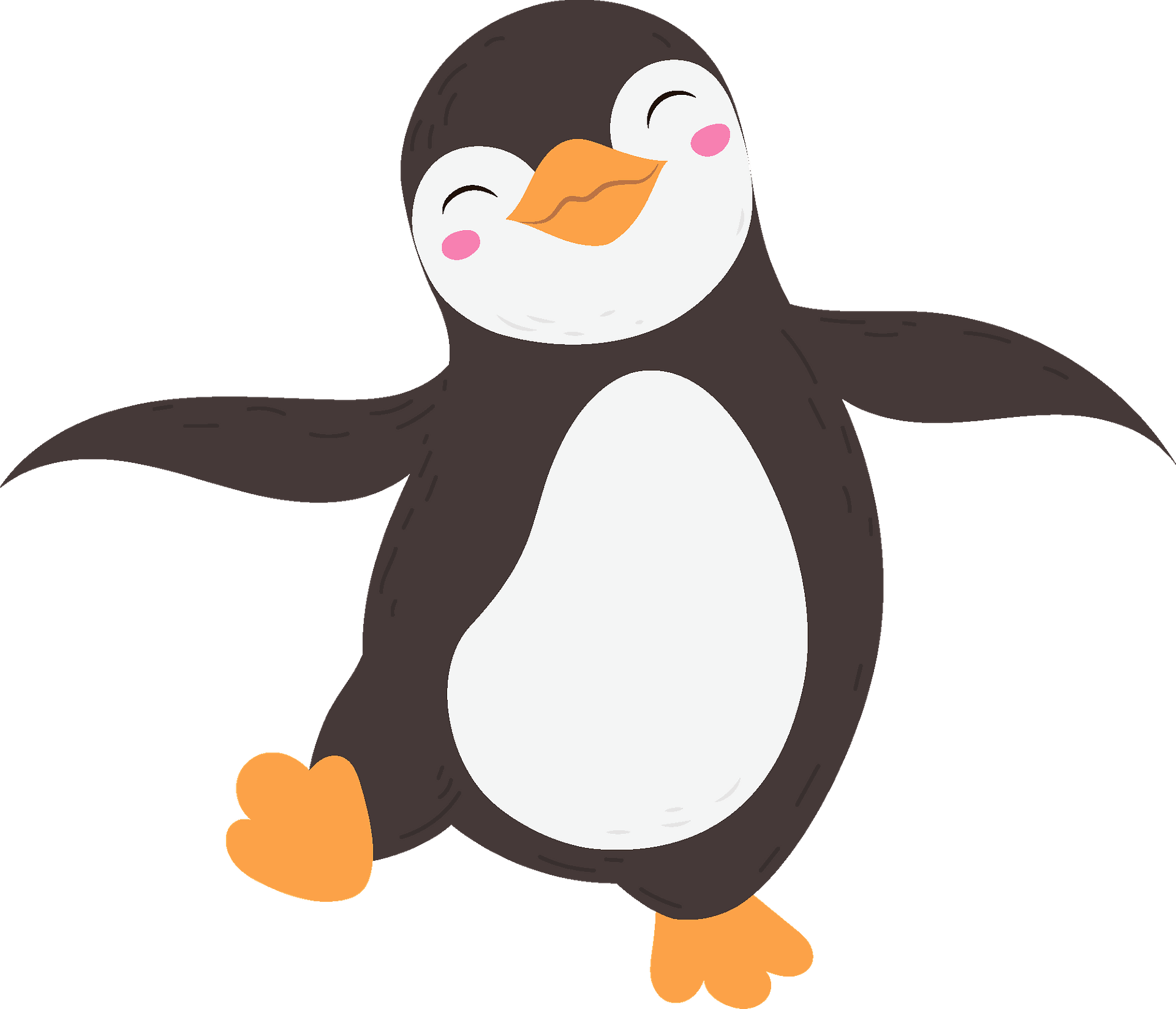 Detail Penguin Clipart Nomer 3