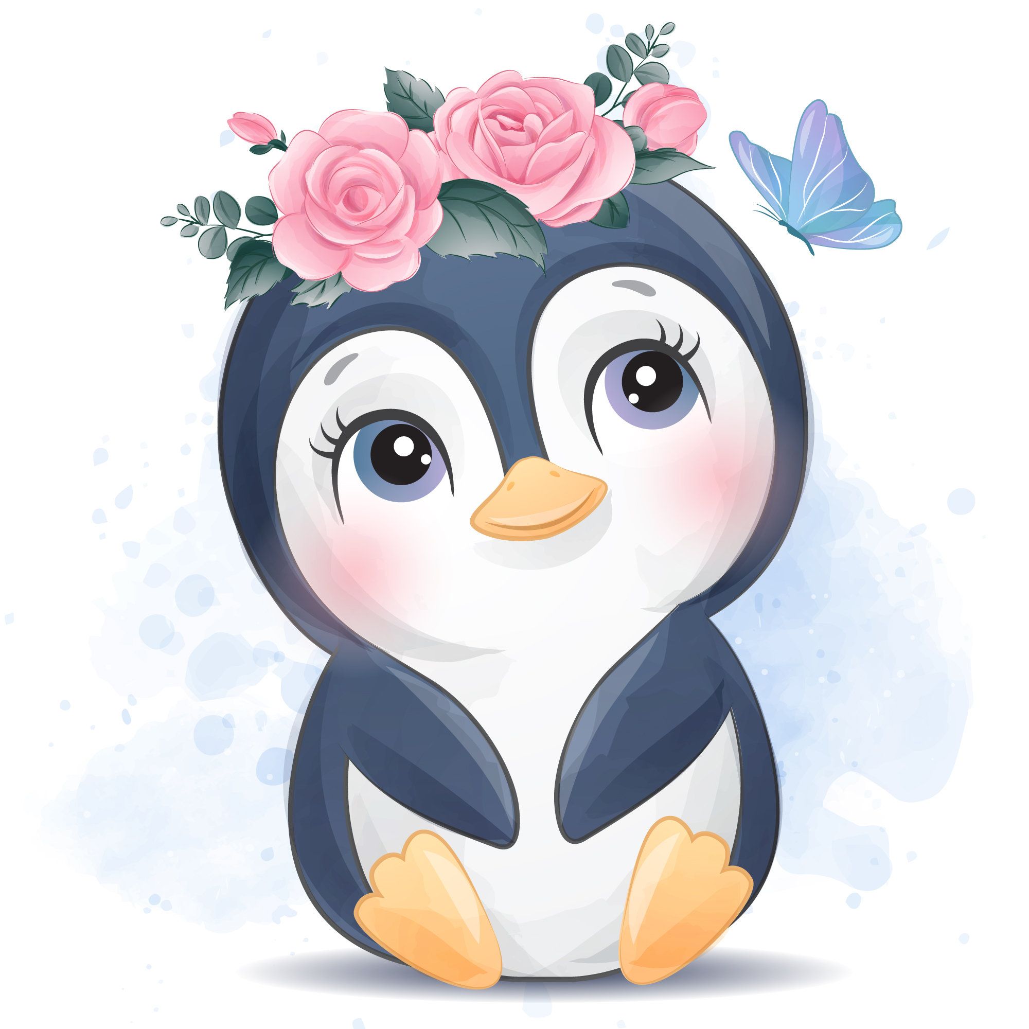 Detail Penguin Clipart Nomer 26