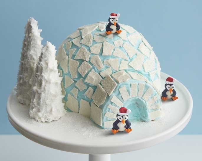 Detail Penguin Igloo Cake Nomer 10