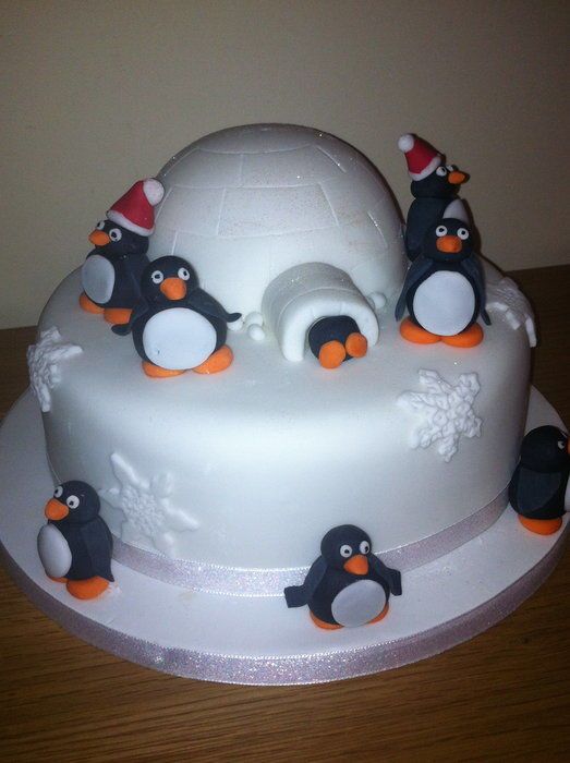 Detail Penguin Igloo Cake Nomer 36