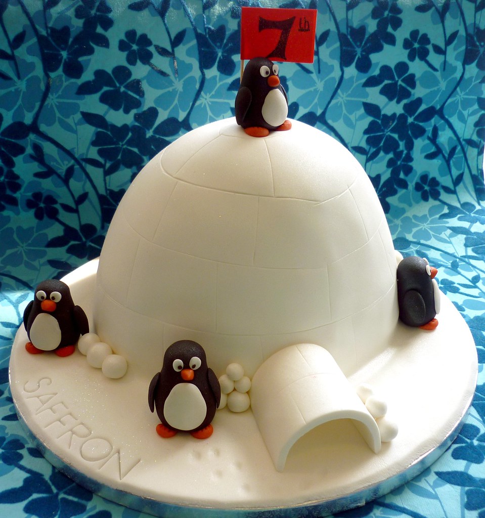 Detail Penguin Igloo Cake Nomer 37