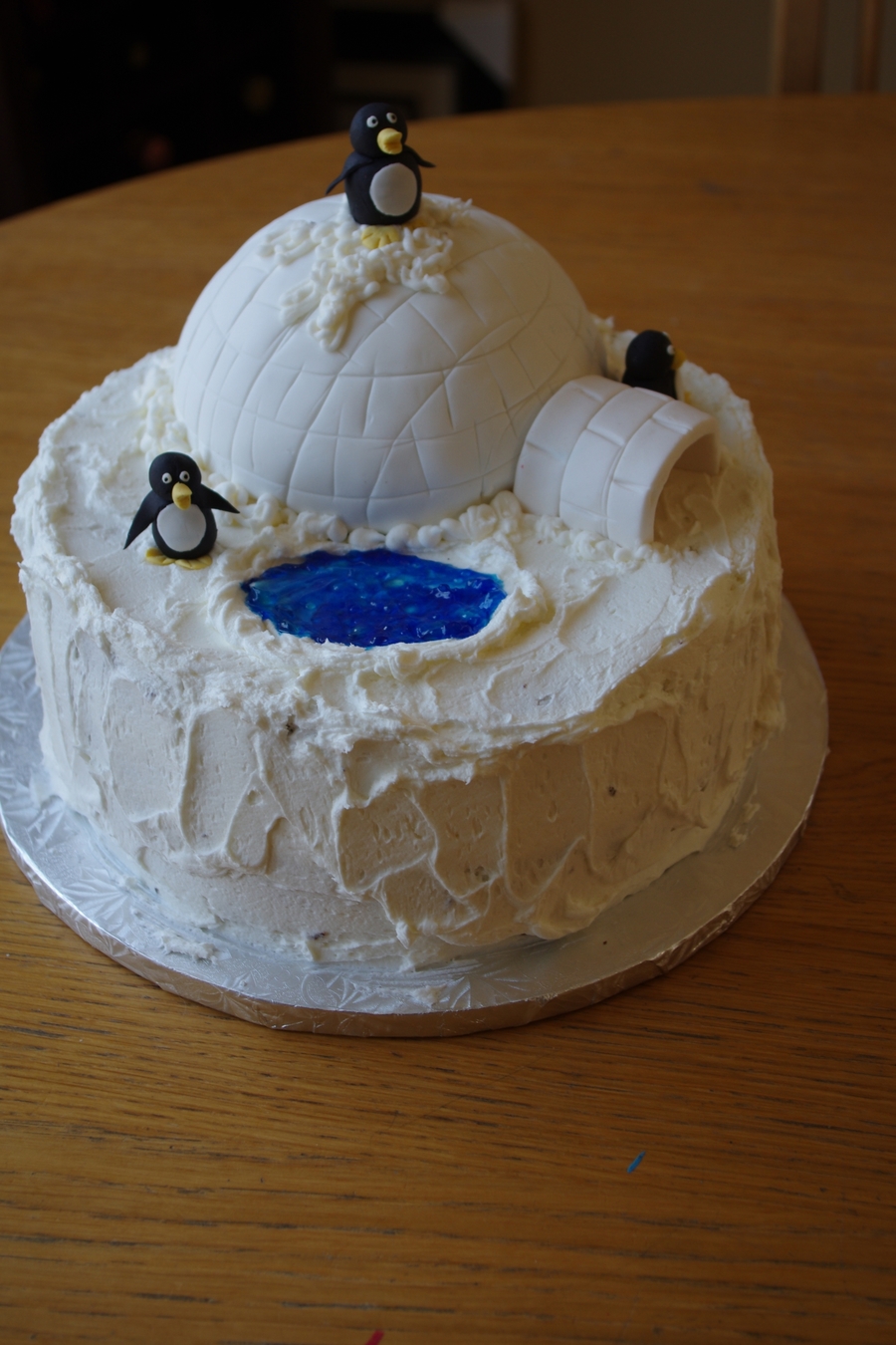 Detail Penguin Igloo Cake Nomer 40