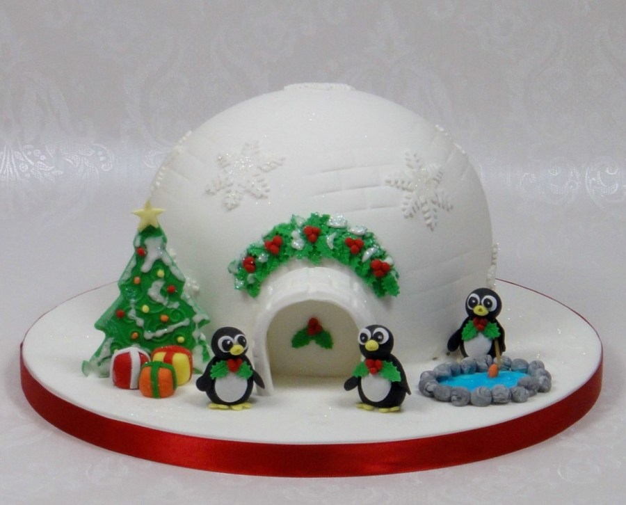 Detail Penguin Igloo Cake Nomer 43