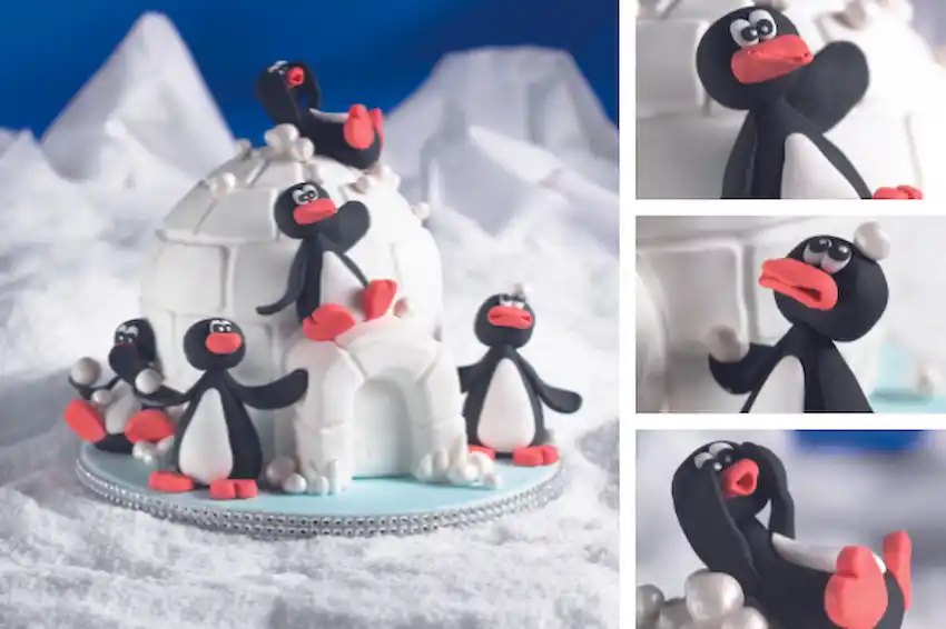 Detail Penguin Igloo Cake Nomer 54