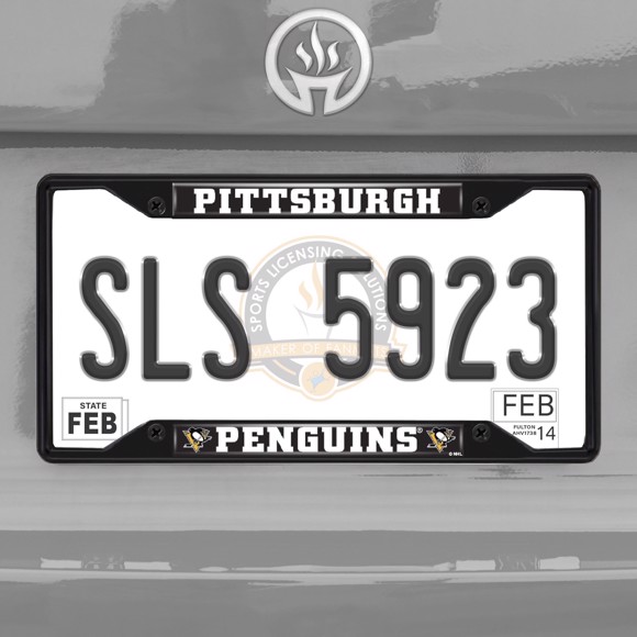 Detail Penguin License Plate Frame Nomer 5