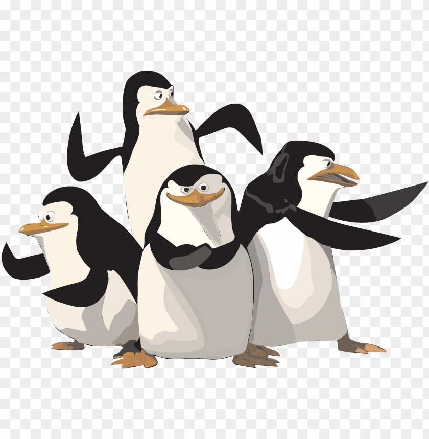 Detail Penguins Clipart Nomer 21