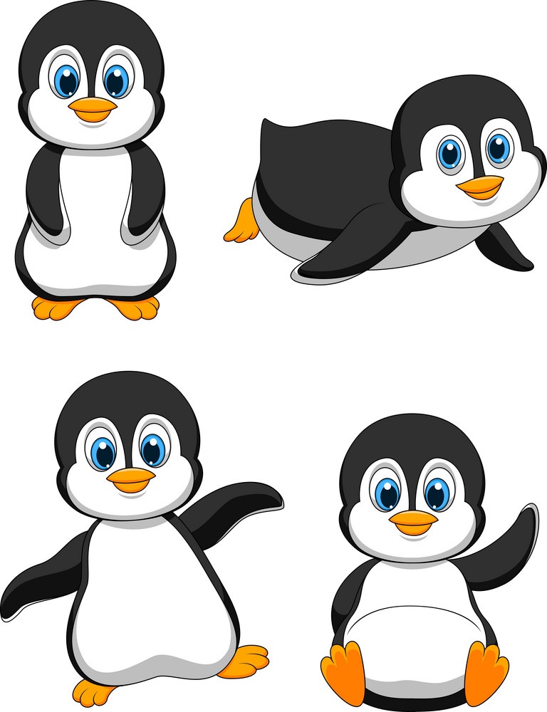 Detail Penguins Clipart Nomer 47