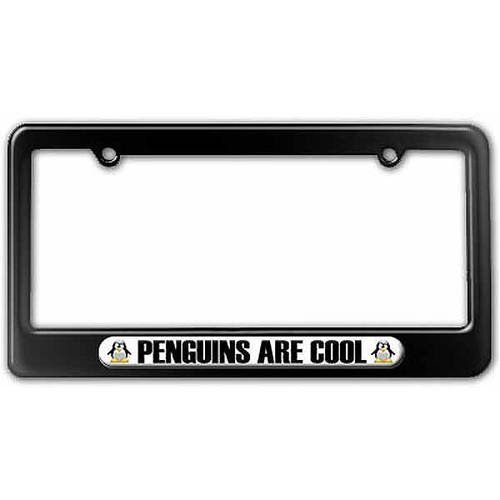Detail Penguins License Plate Frame Nomer 16