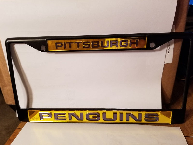 Detail Penguins License Plate Frame Nomer 17