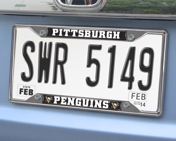 Detail Penguins License Plate Frame Nomer 23