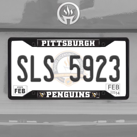 Detail Penguins License Plate Frame Nomer 5
