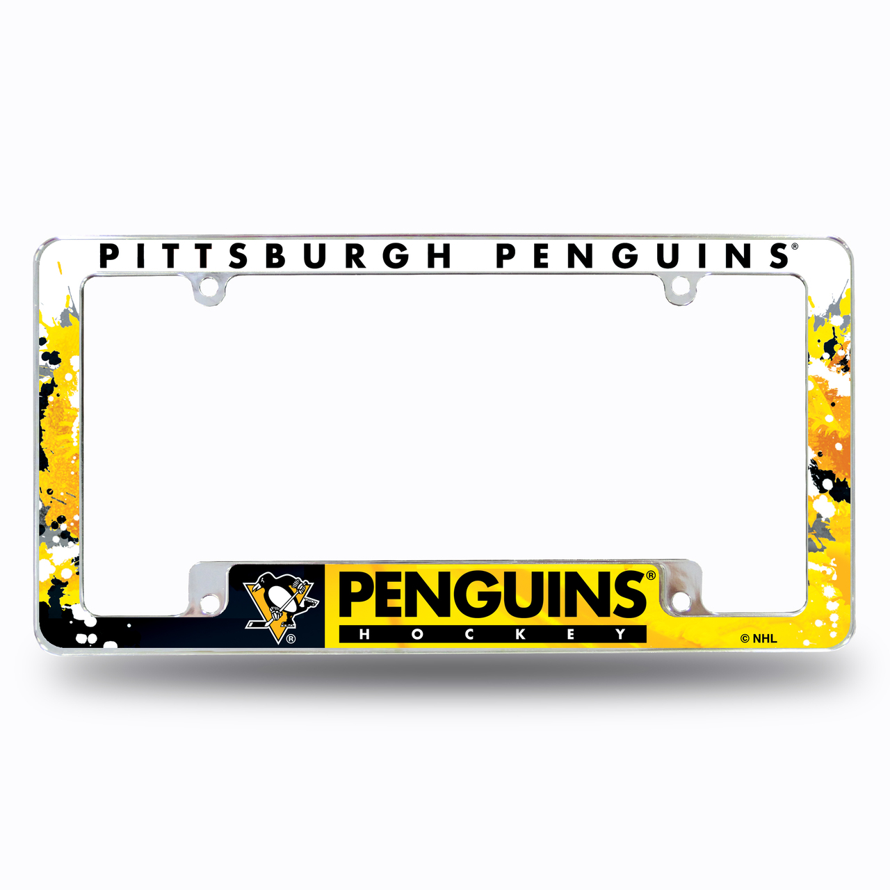 Detail Penguins License Plate Frame Nomer 40