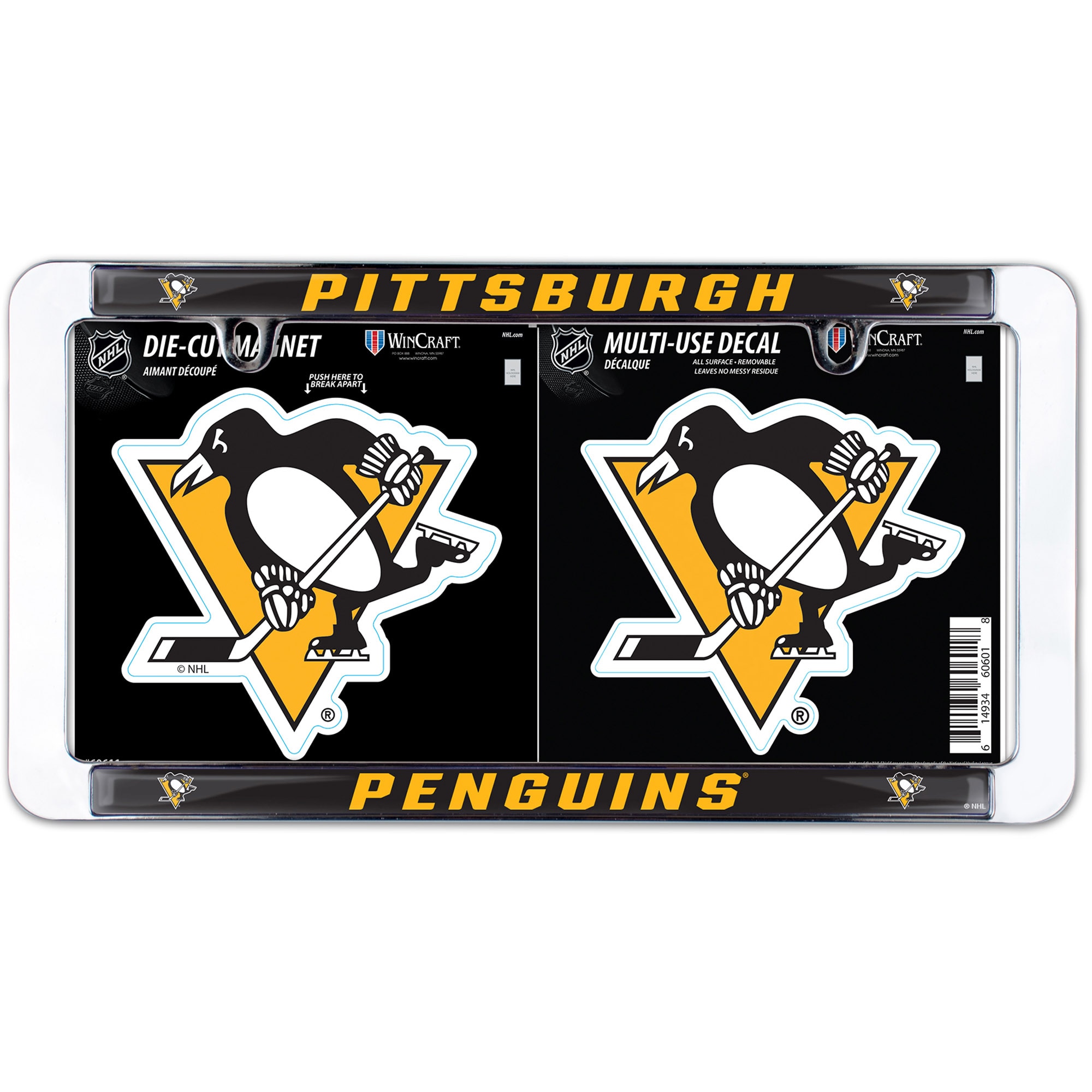 Detail Penguins License Plate Frame Nomer 45