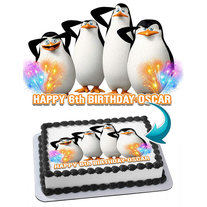 Detail Penguins Of Madagascar Cake Nomer 16