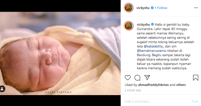 Detail Pengumuman Kelahiran Bayi Nomer 3