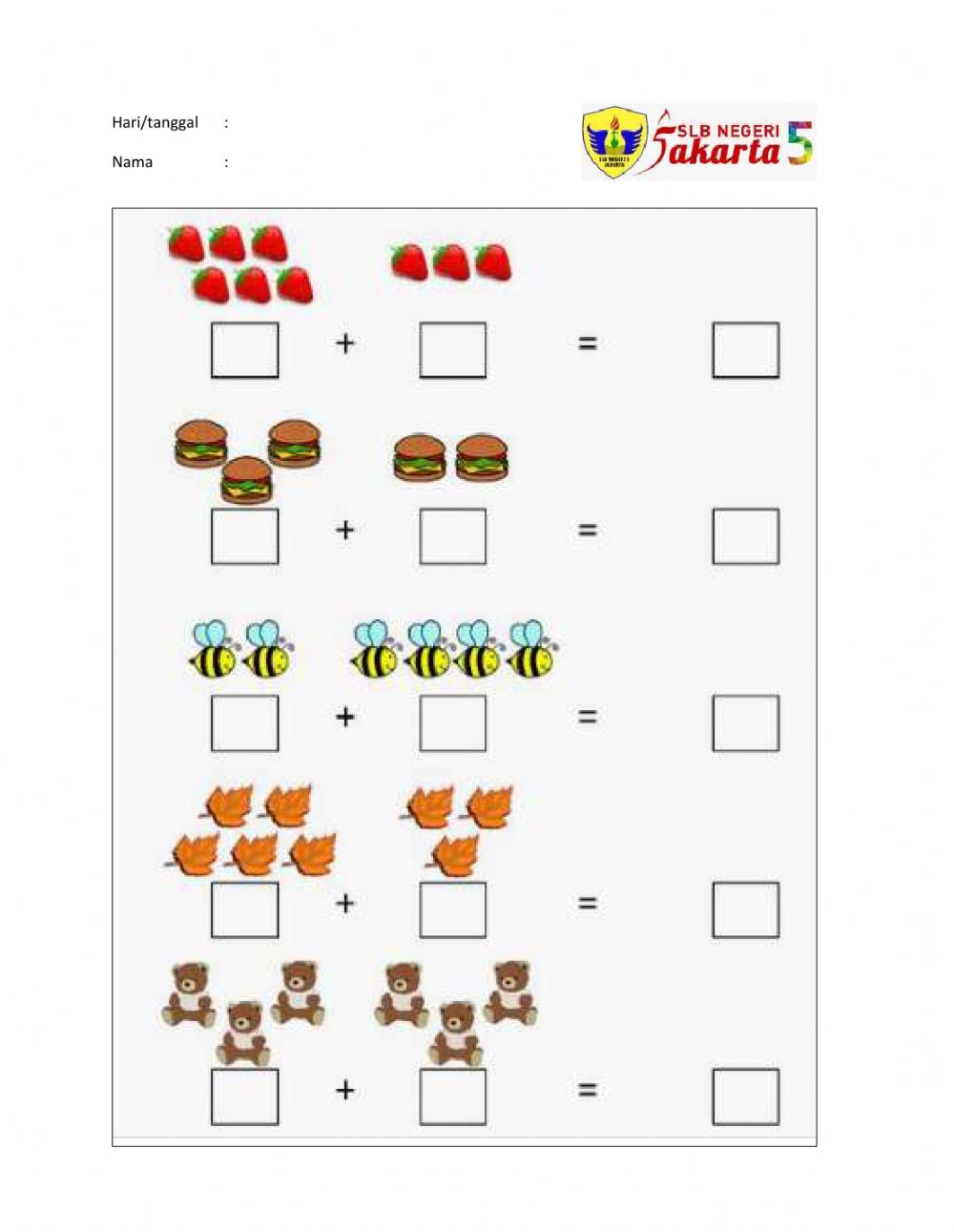 Detail Penjumlahan Dengan Gambar Nomer 3