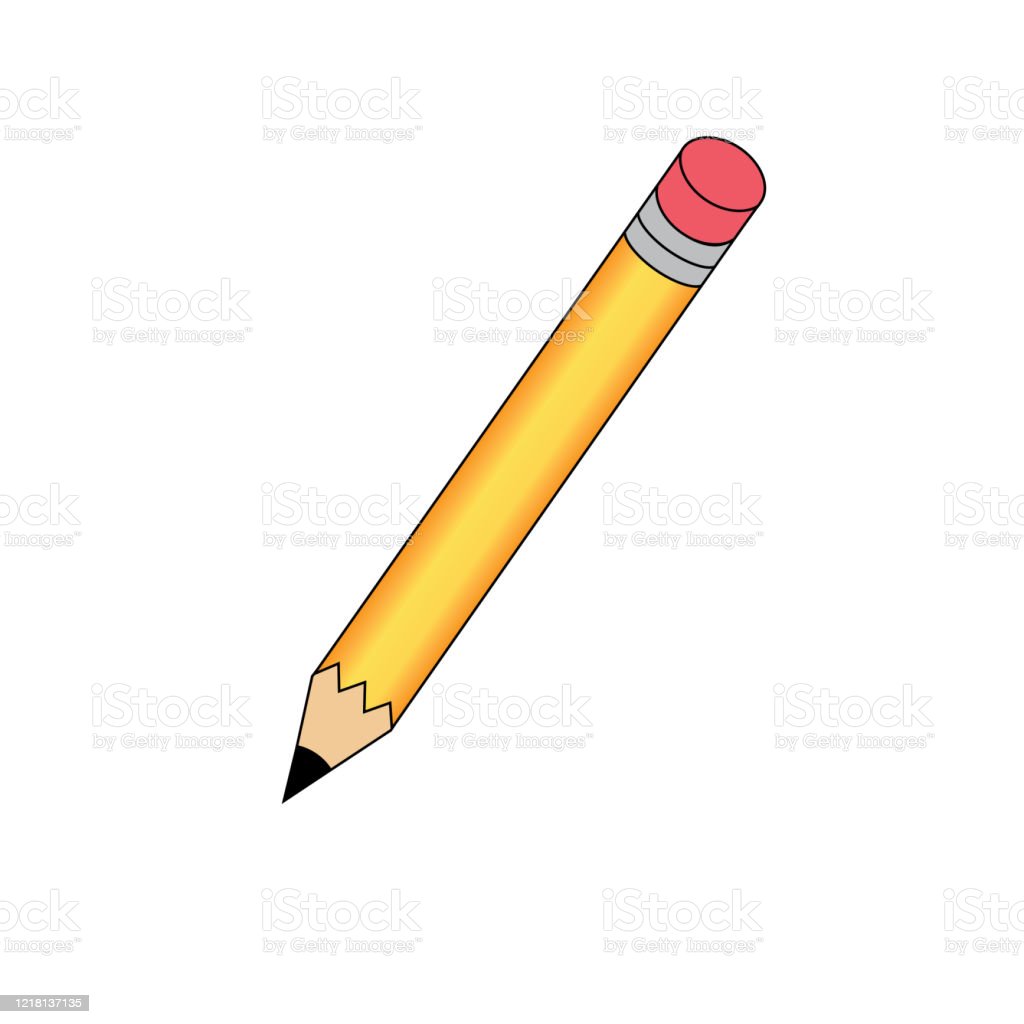 Detail Pensil Vector Nomer 10