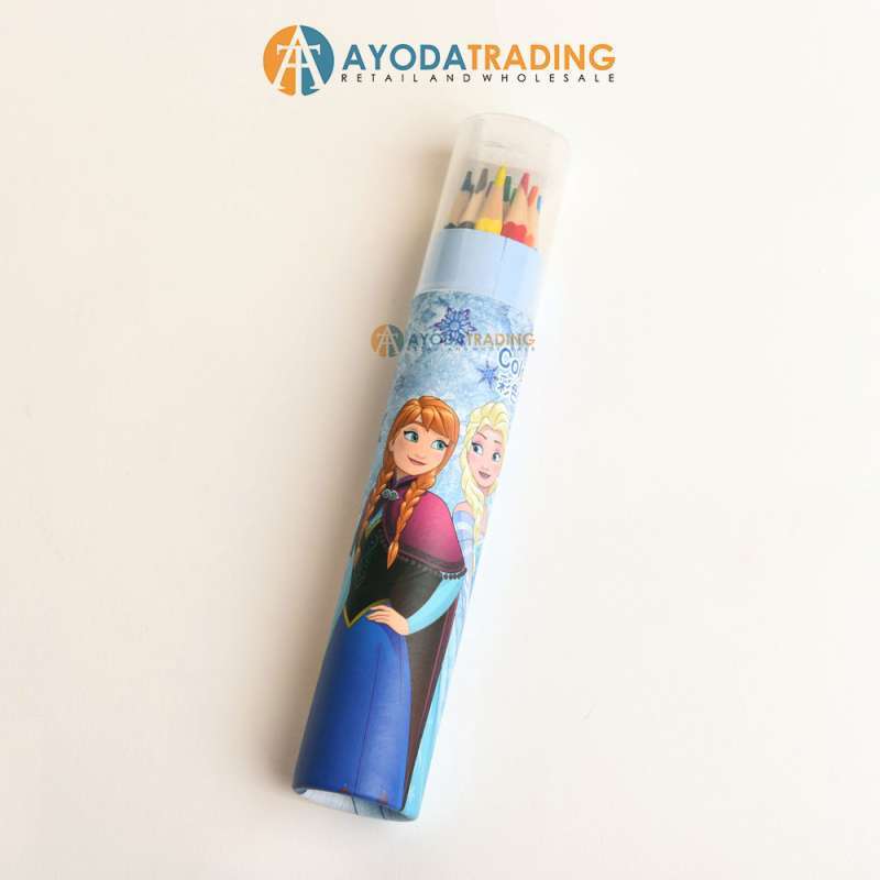 Detail Pensil Warna Frozen Nomer 12