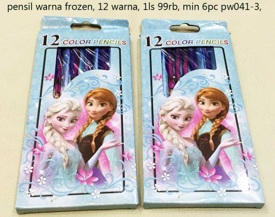 Detail Pensil Warna Frozen Nomer 51