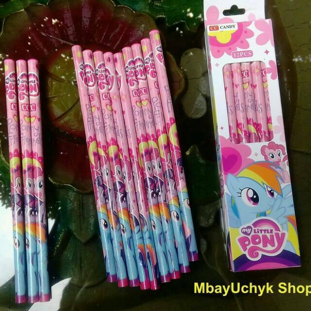 Detail Pensil Warna Kuda Poni Nomer 6