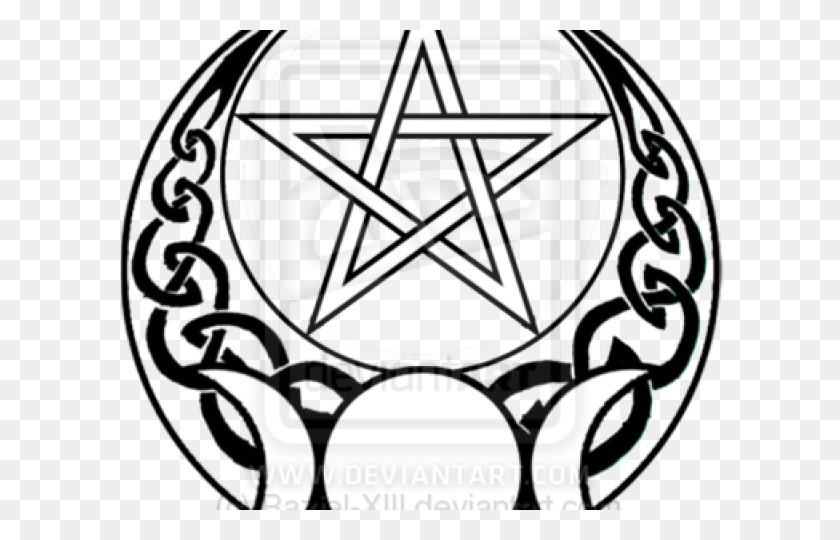 Detail Pentacle Clipart Nomer 14