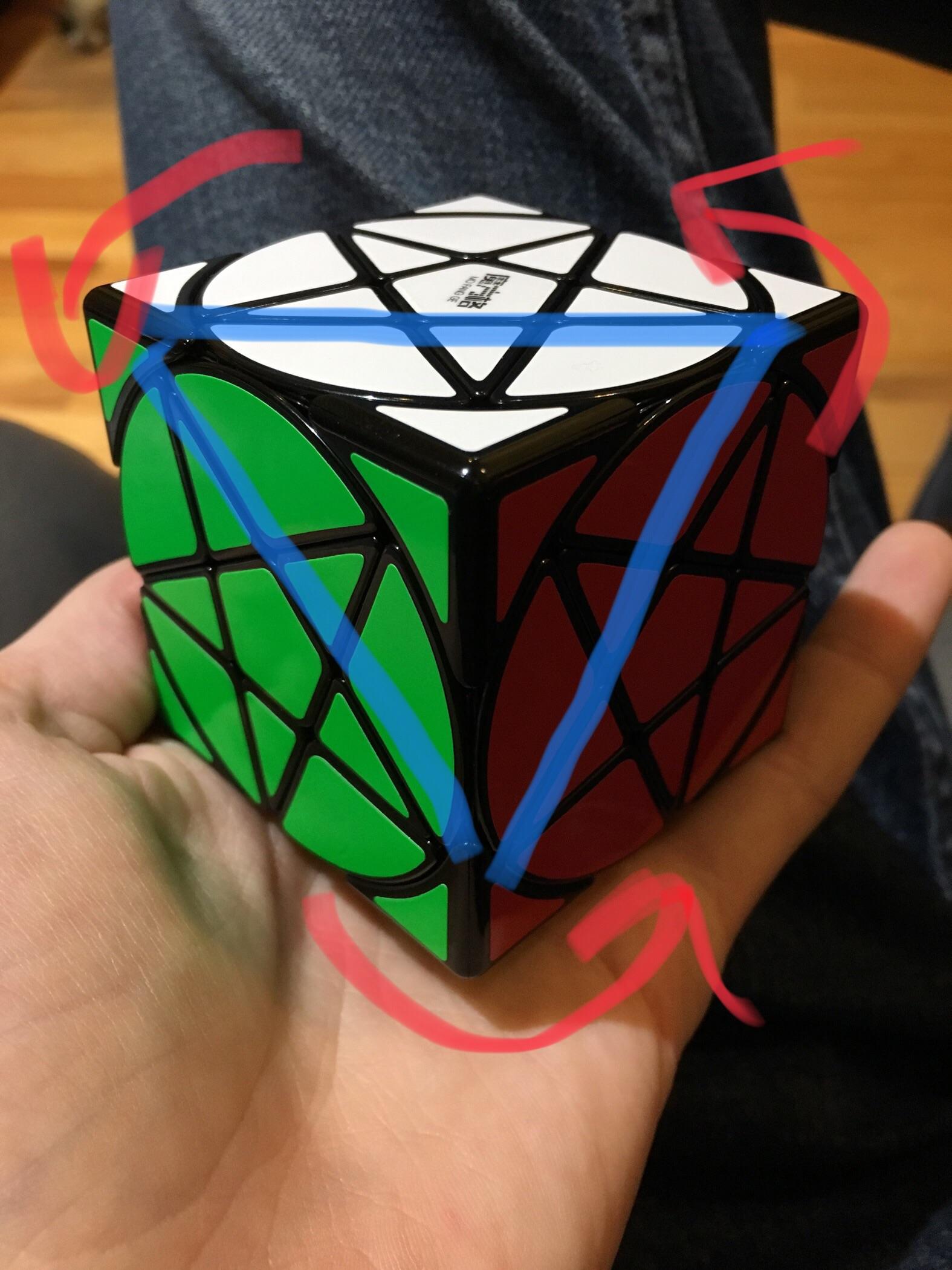 Detail Pentacle Cube Nomer 53