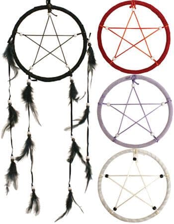 Detail Pentacle Dreamcatcher Nomer 22