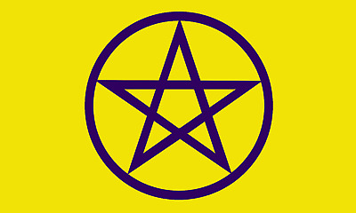 Detail Pentacle Flag Nomer 3