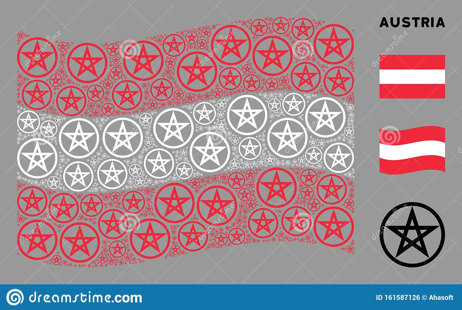 Detail Pentacle Flag Nomer 28