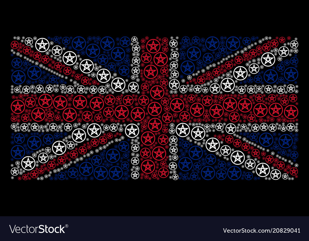 Detail Pentacle Flag Nomer 41