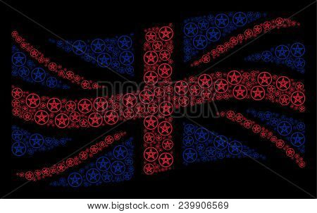 Detail Pentacle Flag Nomer 42