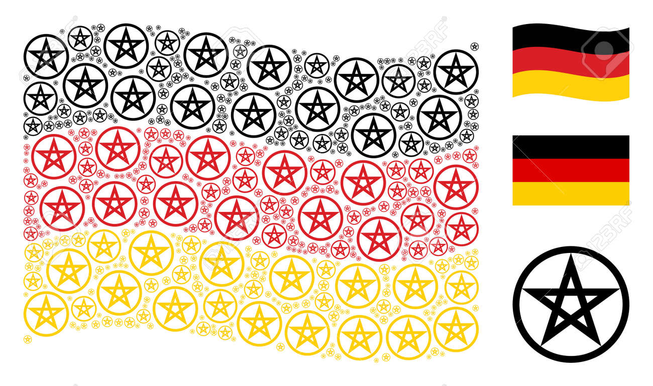 Detail Pentacle Flag Nomer 48
