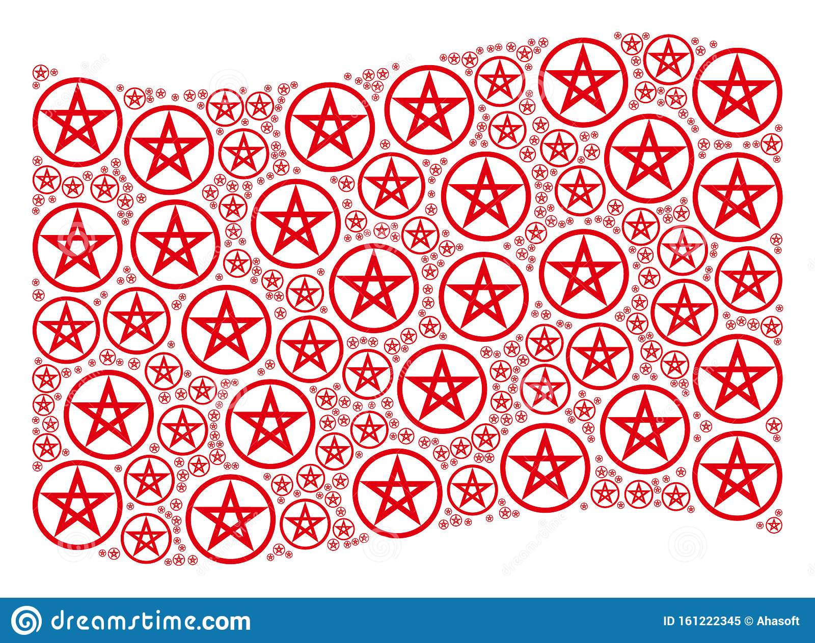 Detail Pentacle Flag Nomer 52