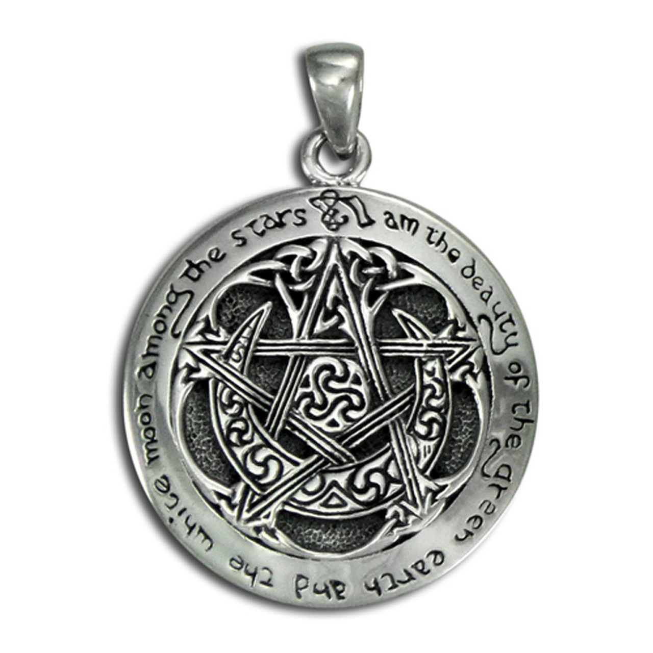 Detail Pentacle Locket Nomer 11