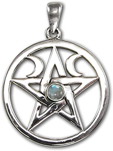 Detail Pentacle Locket Nomer 14