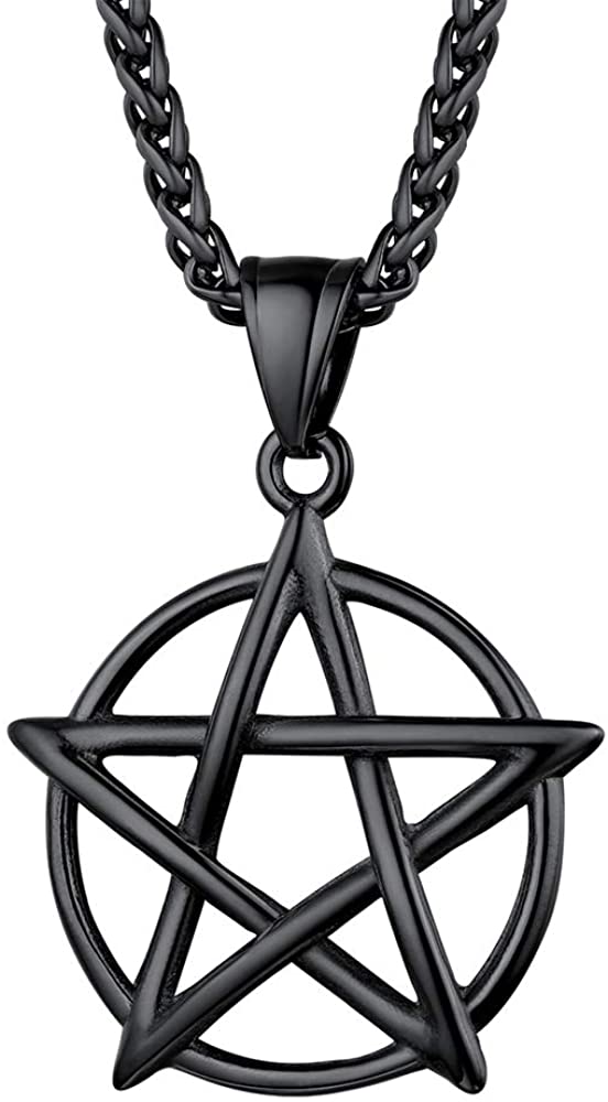 Detail Pentacle Locket Nomer 3