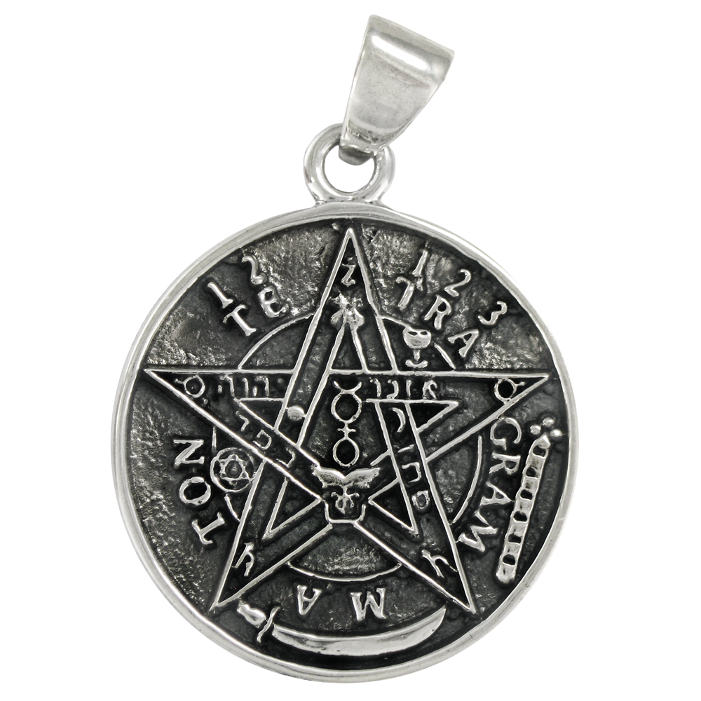 Detail Pentacle Locket Nomer 24