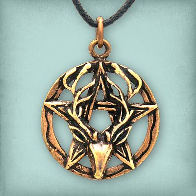 Detail Pentacle Locket Nomer 32