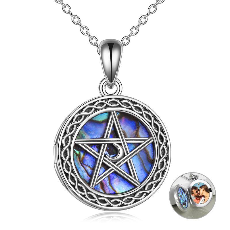 Detail Pentacle Locket Nomer 34